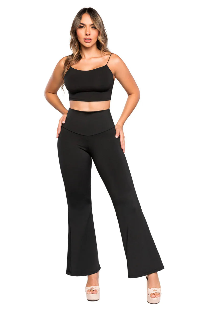 Legging palazo  Moldeador SMI0092 con Pretina Corazón
