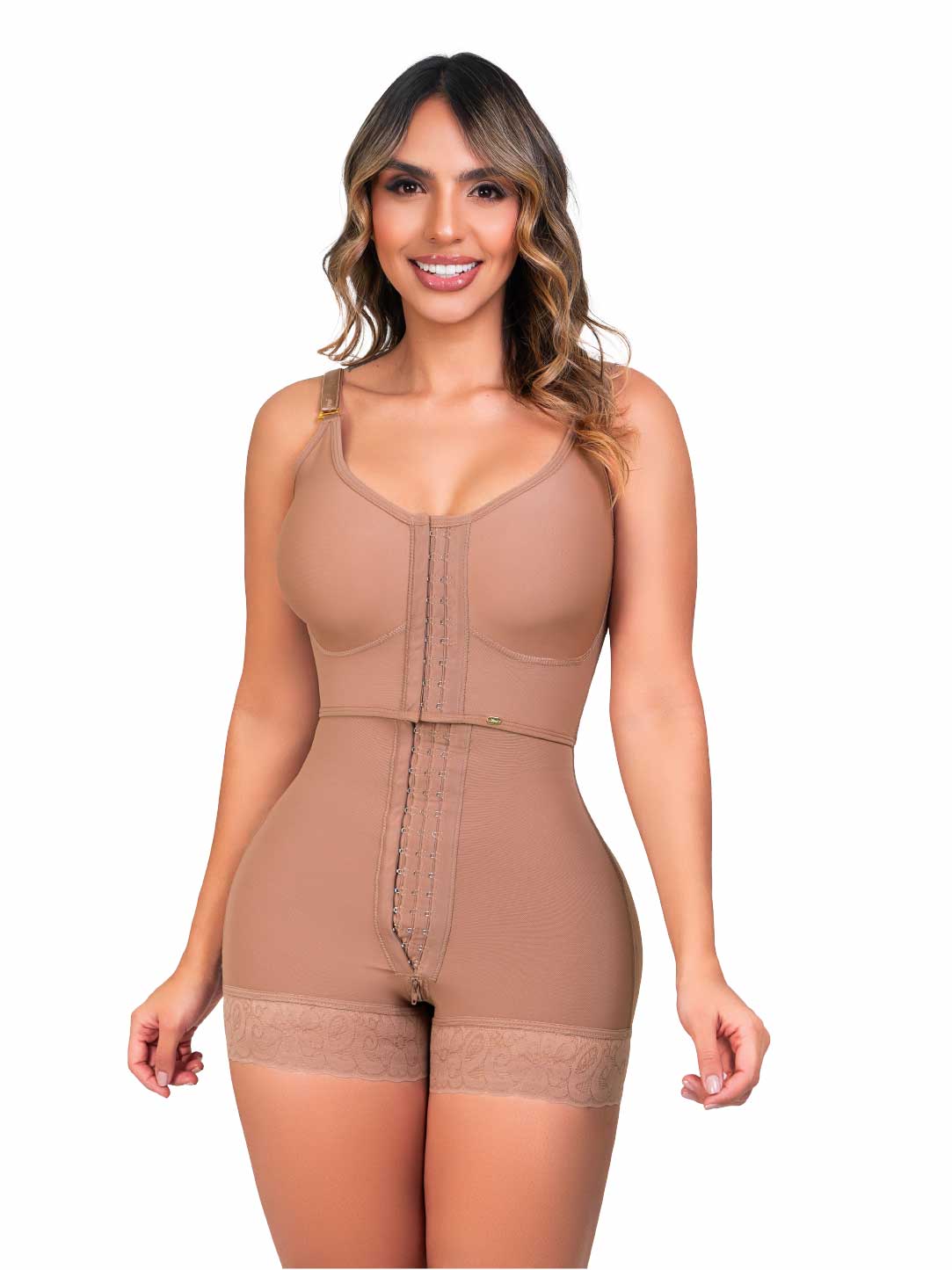 Faja tipo Bóxer SMI7171: Control Ultra Invisible con Triple Realce y Lycra Fría