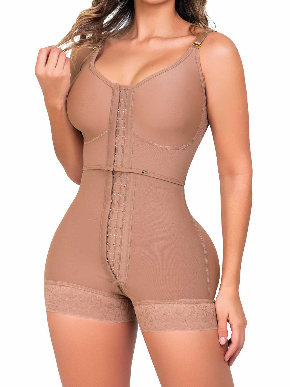 Faja tipo Bóxer SMI7171: Control Ultra Invisible con Triple Realce y Lycra Fría